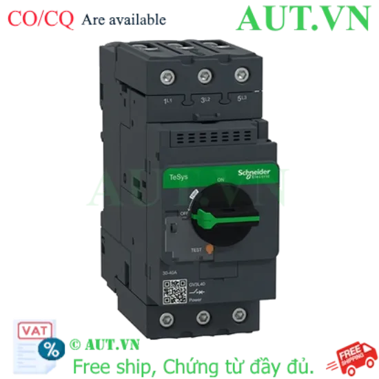 Ảnh của CB bảo vệ motor Schneider GV3L40