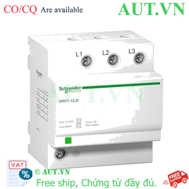Ảnh của CB chống sét Schneider A9L16633 50kA 3P