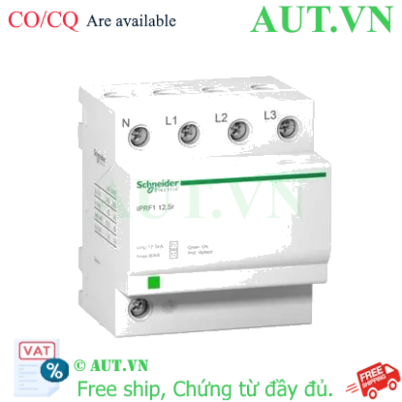Ảnh của CB chống sét Schneider A9L16634 50kA 3P+N