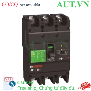 Ảnh của CB khối chống giật Schneider EZCV250N3225 225A 25kA 3P