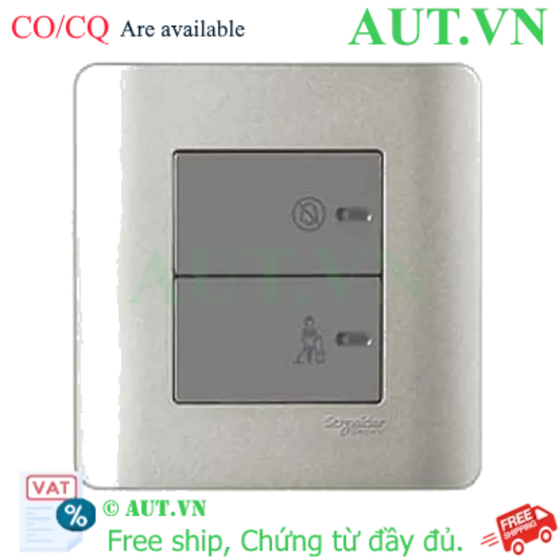 Ảnh của Công tắc 2 chiều Không làm phiền, Xin Dọn Phòng E8432DMS_SA_G19