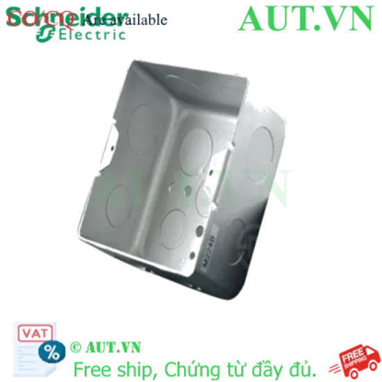 Ảnh của Đế ổ cắm âm sàn schneider M224DB 100x100x65mm