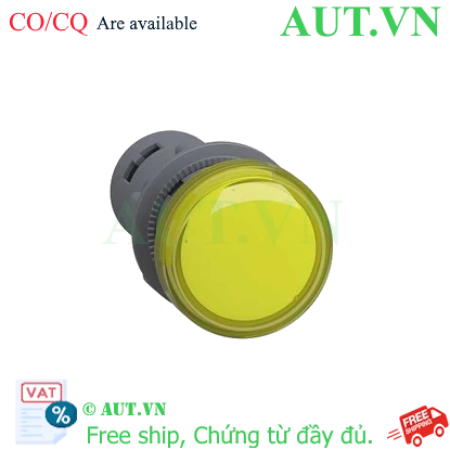 Ảnh của Đèn báo vàng Schneider XA2EVF8LC 110V 22mm