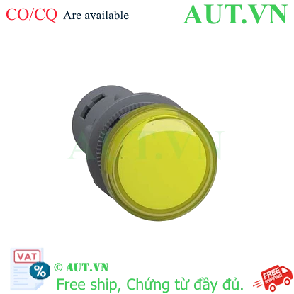Ảnh của Đèn báo vàng Schneider XA2EVMD8LC 220VDC 22mm