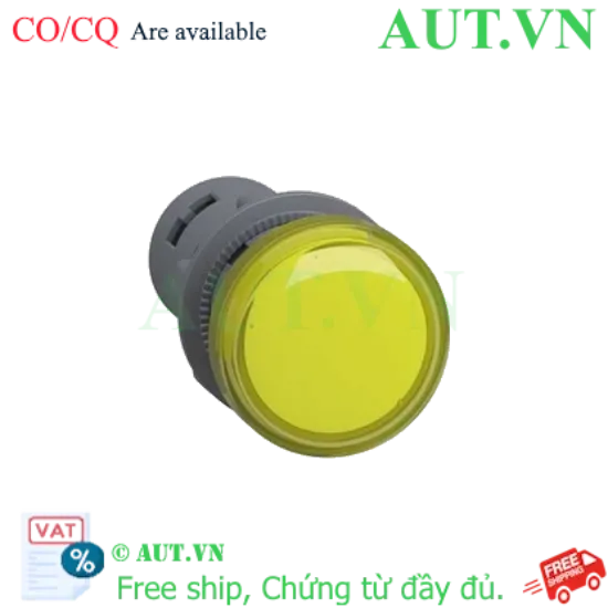 Ảnh của Đèn báo vàng Schneider XA2EVMD8LC 220VDC 22mm