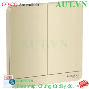 Ảnh của Mặt cho 2 công tắc Schneider E8332_WG_G19