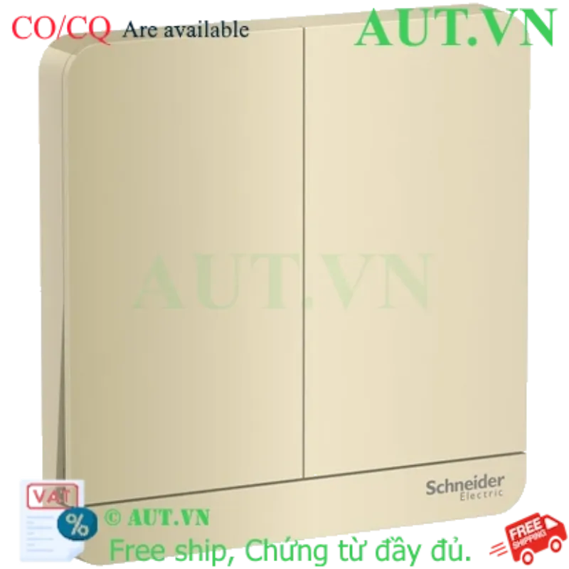 Ảnh của Mặt cho 2 công tắc Schneider E8332_WG_G19