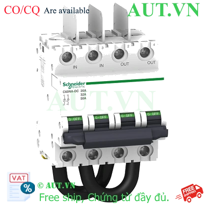 Ảnh của MCB DC Schneider A9N61690 20A 1000VDC 2P