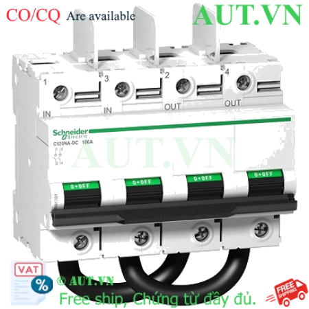 Ảnh của MCB DC Schneider A9N61701 100A 1000VDC 2P