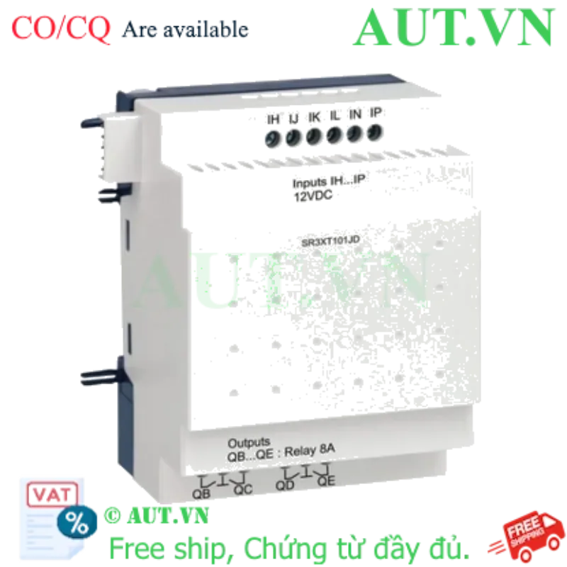 Ảnh của Module Digital Schneider I/O Zelio SR3 10I/O SR3XT101JD