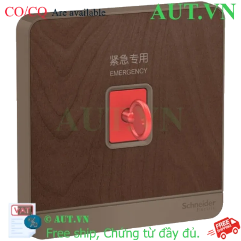 Ảnh của Nút nhấn khẩn cấp có khóa Schneider E8331KPB_WD_G19