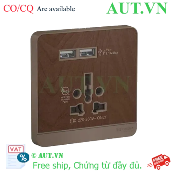 Ảnh của Ổ cắm đa năng kèm sạc USB E8342616USB_WD