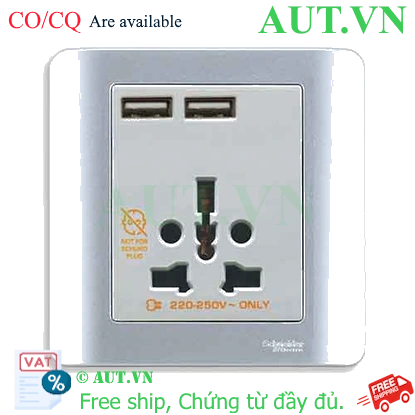 Ảnh của Ổ cắm đa năng và USB đôi E8442616USB_SA_G19