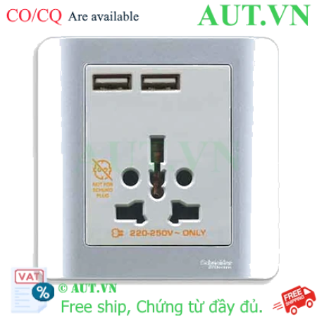 Ảnh của Ổ cắm đa năng và USB đôi E8442616USB_SA_G19