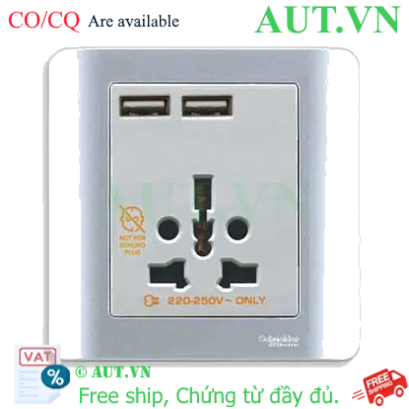 Ảnh của Ổ cắm đa năng và USB đôi E8442616USB_SA_G19