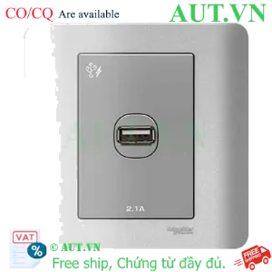 Ảnh của Ổ sạc USB đơn 2.1A Schneider E8431USB_SZ_G19