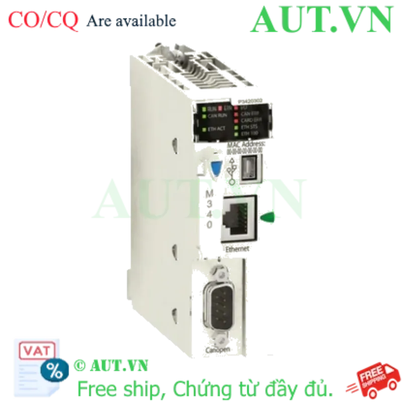 Ảnh của PLC Schneider M340 1024I/O BMXP3420302