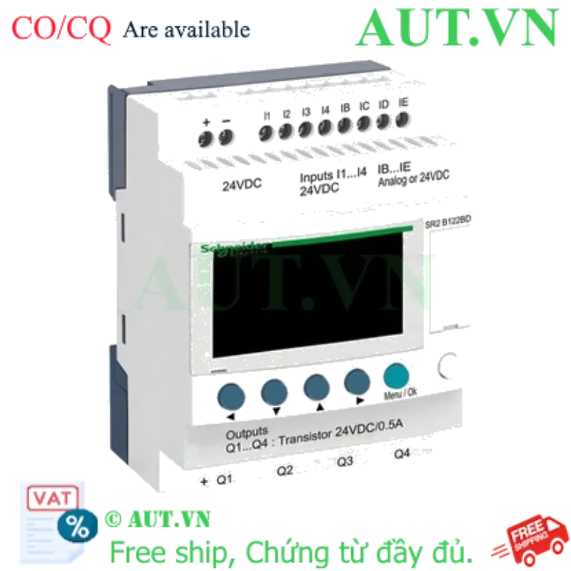 Ảnh của PLC Schneider SR2B122BD 24V (8 in/4 out Relay)