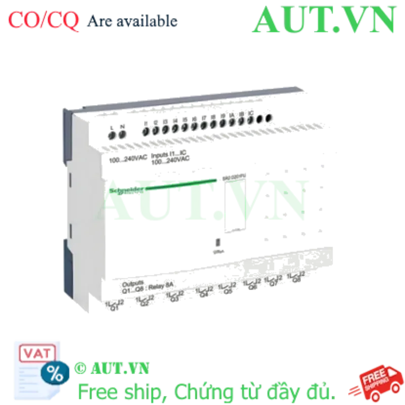 Ảnh của PLC Schneider SR2D201FU 110-220V (12 in/8 out Relay)