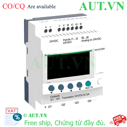 Ảnh của PLC Schneider SR3B102BD 24V (6 in/4 out Relay)