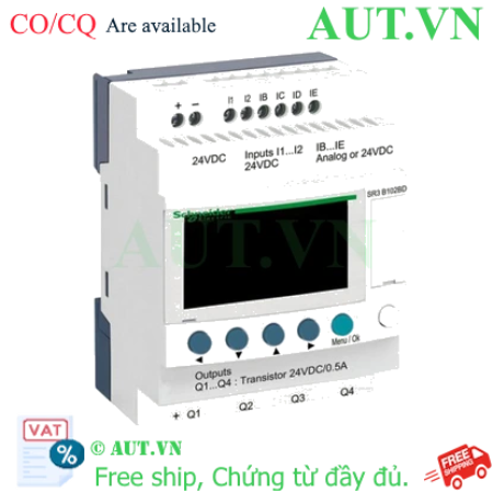 Ảnh của PLC Schneider SR3B102BD 24V (6 in/4 out Relay)