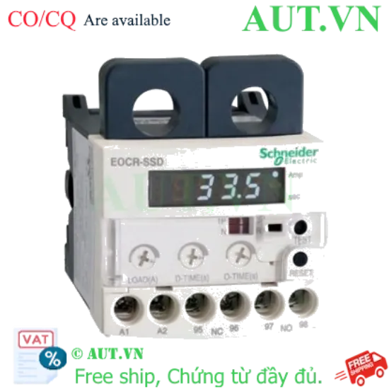 Ảnh của Rơ le điện tử EOCR Schneider EOCRSSD-05W 380-440V
