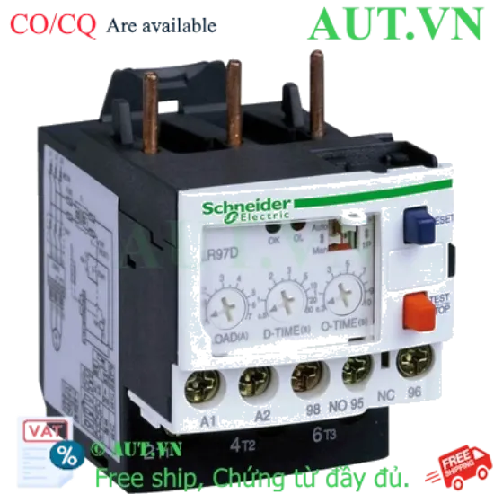 Ảnh của Rơ le điện tử Schneider LR97D07F7 1.2-7A 110V