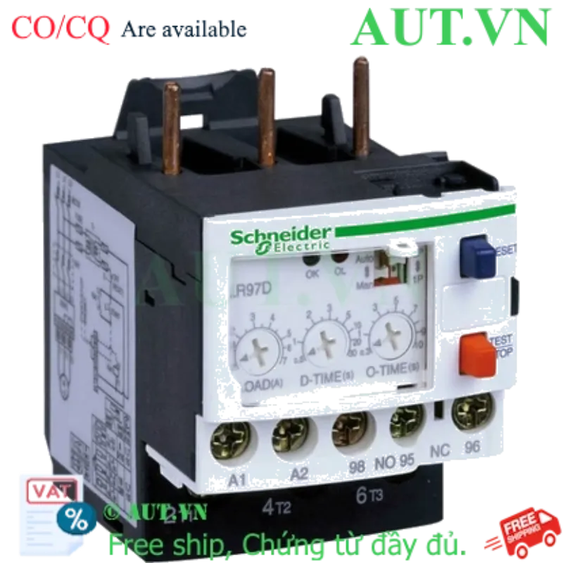 Ảnh của Rơ le điện tử Schneider LR97D25B 5-25A 24V