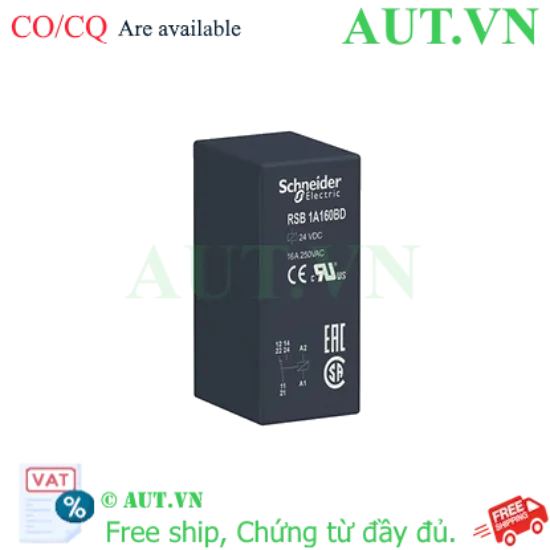 Ảnh của Rơ le trung gian Schneider RSB1A160BD