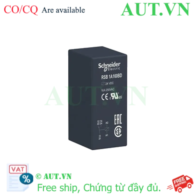 Ảnh của Rơ le trung gian Schneider RSB1A160BD