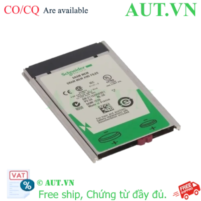 Ảnh của Thẻ nhớ SRAM 8192KB Premium Schneider TSXMRPF008M