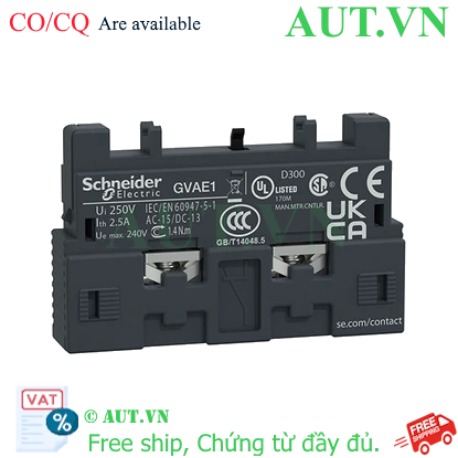 Ảnh của Tiếp điểm phụ Schneider GVAE1
