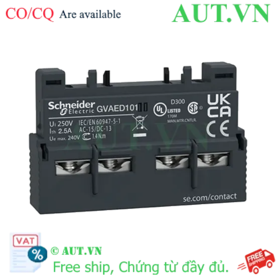 Ảnh của Tiếp điểm phụ Schneider GVAED101