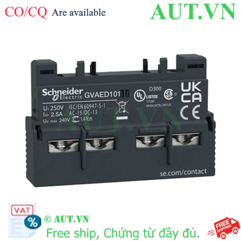 Ảnh của Tiếp điểm phụ Schneider GVAED101