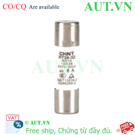 Ảnh của Cầu chì hình ống CHINT RT28-32 6A gG/gL 