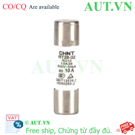 Ảnh của Cầu chì hình ống CHINT RT28-32 10A gG/gL 