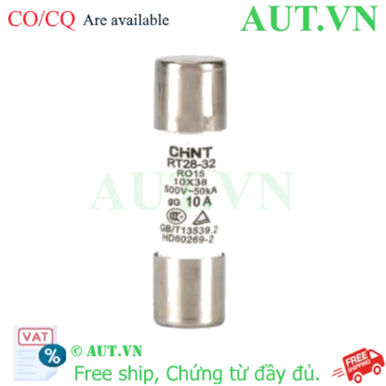 Ảnh của Cầu chì hình ống CHINT RT28-32 10A gG/gL 