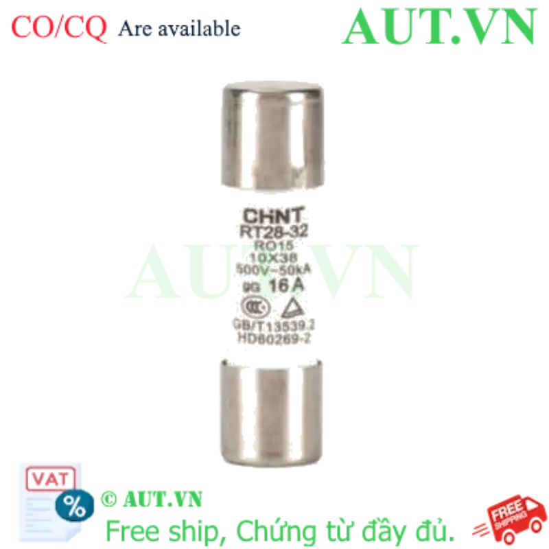 Ảnh của Cầu chì hình ống CHINT RT28-32 16A gG/gL 