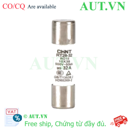 Ảnh của Cầu chì hình ống CHINT RT28-32 32A gG/gL 