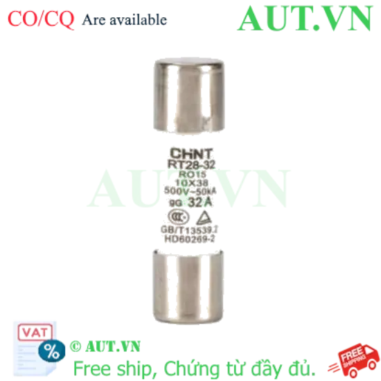 Ảnh của Cầu chì hình ống CHINT RT28-32 32A gG/gL 