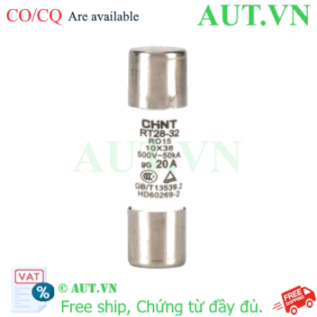 Ảnh của Cầu chì hình ống CHINT RT28-32 20A gG/gL 