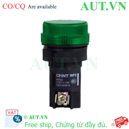 Ảnh của Đèn báo CHINT NP2-EV163 220VAC 220VAC D22 (Xanh)
