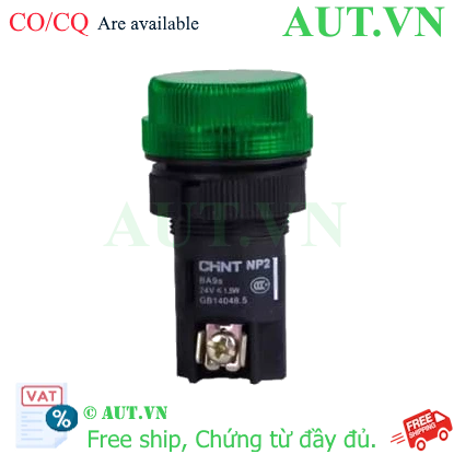 Ảnh của Đèn báo CHINT NP2-EV163 24VAC 24VAC D22 (Xanh)