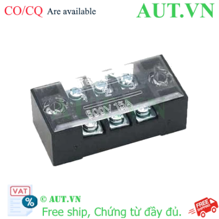 Ảnh của Cầu đấu domino CHINT TB-1503 3P 15A 600V Chính Hãng