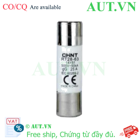 Ảnh của Cầu chì hình ống CHINT RT28-63 25A gG/gL 