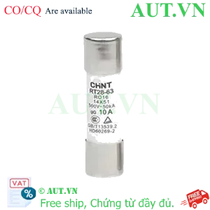 Ảnh của Cầu chì hình ống CHINT RT28-63 10A gG/gL 