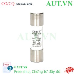 Ảnh của Cầu chì hình ống CHINT RT28-63 63A gG/gL 