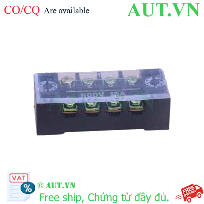 Ảnh của Cầu đấu dạng khối CHINT TB-1504 4 pole 15A 600V M3 IEC - Giá tốt