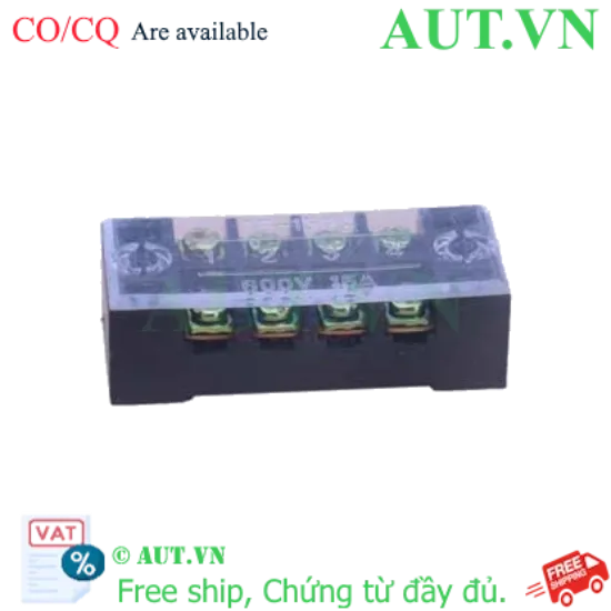 Ảnh của Cầu Đấu Dạng Khối CHINT TB-1504 (4 Cực, 15A, 600V) - Chuẩn IEC An Toàn
