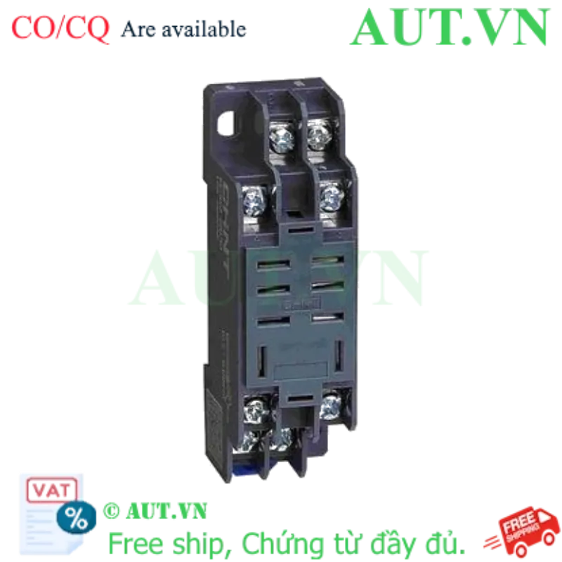 Ảnh của Đế Relay Trung Gian CHINT RS-NXJ-2ZH/C1 | 8 Chân Pin Dẹt, 10A, Chống Rung